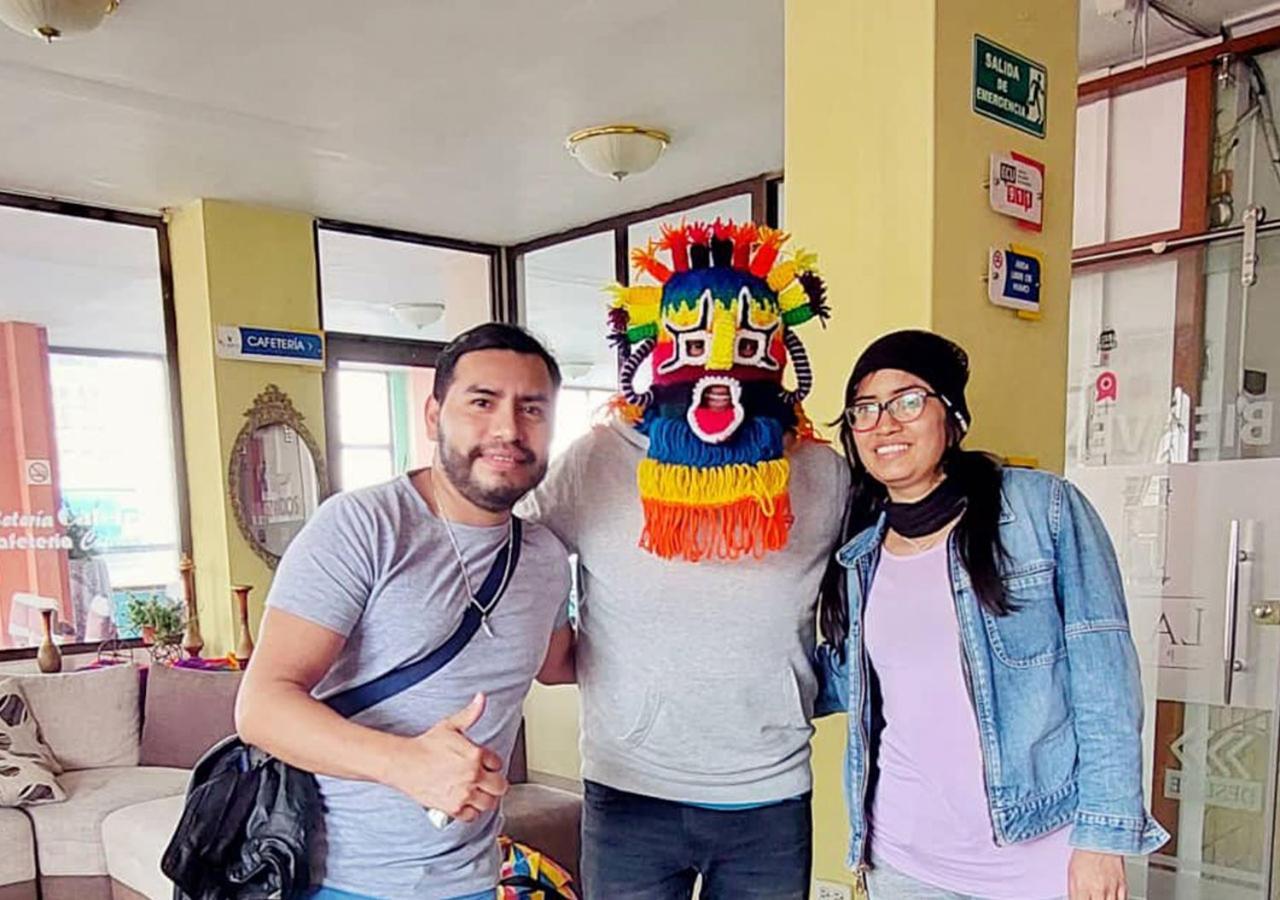 La Merced Plaza Hospedaje Riobamba Esterno foto